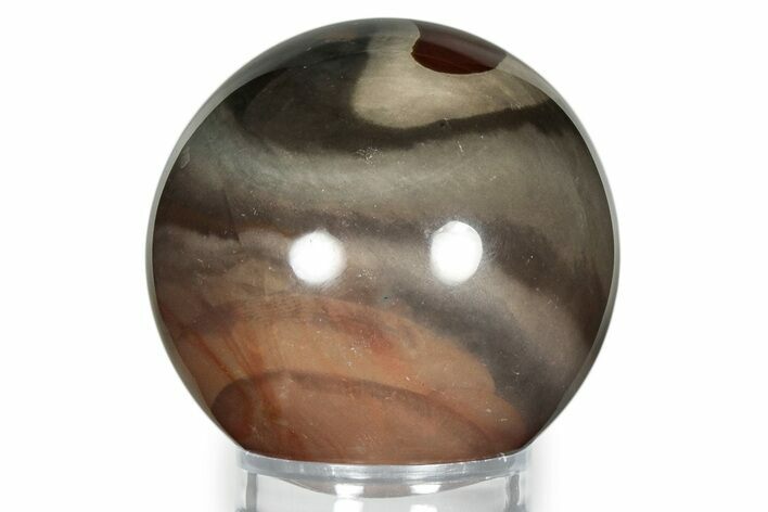 Polished Polychrome Jasper Sphere - Madagascar #341645